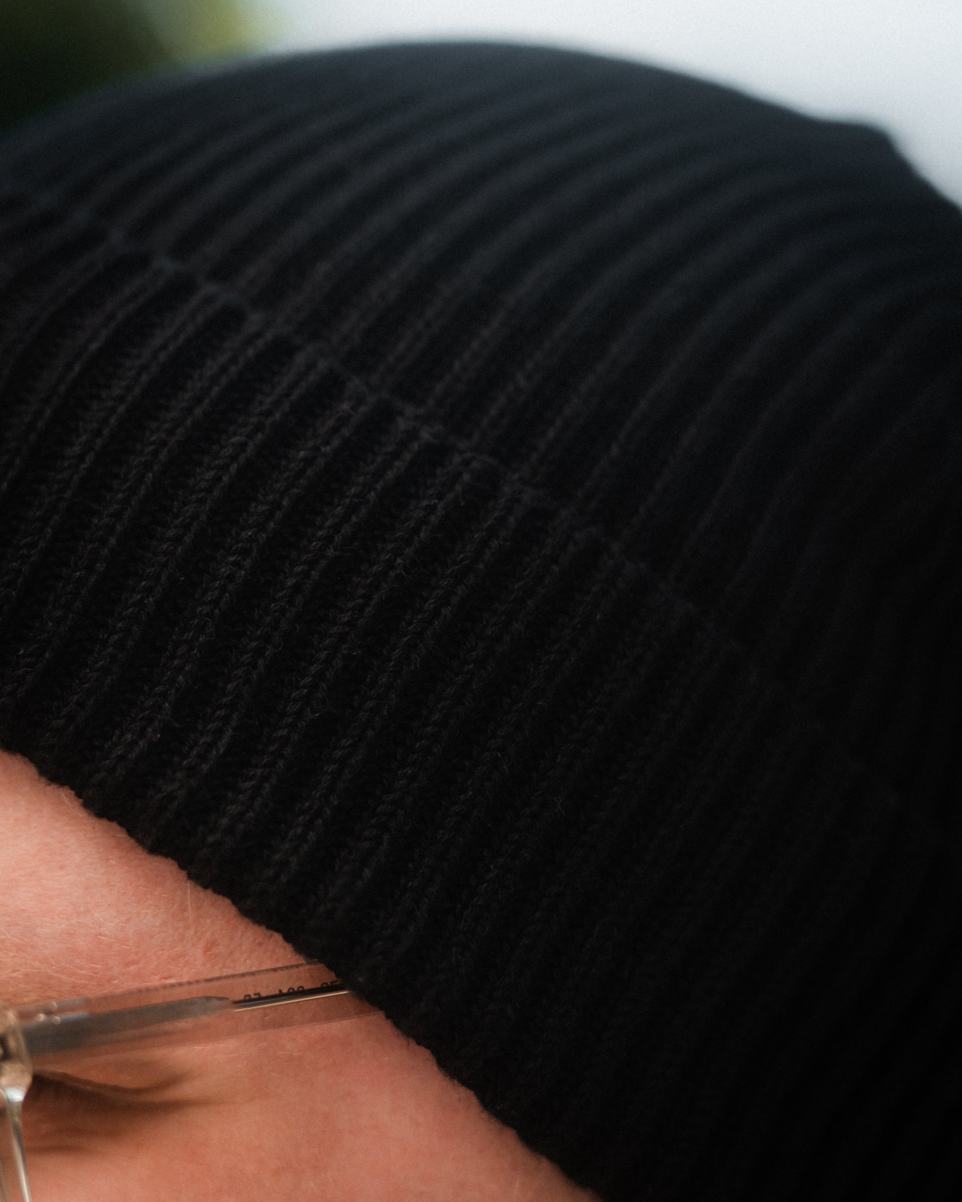 WAFFEL BUBBLE BEANIE SCHWARZ