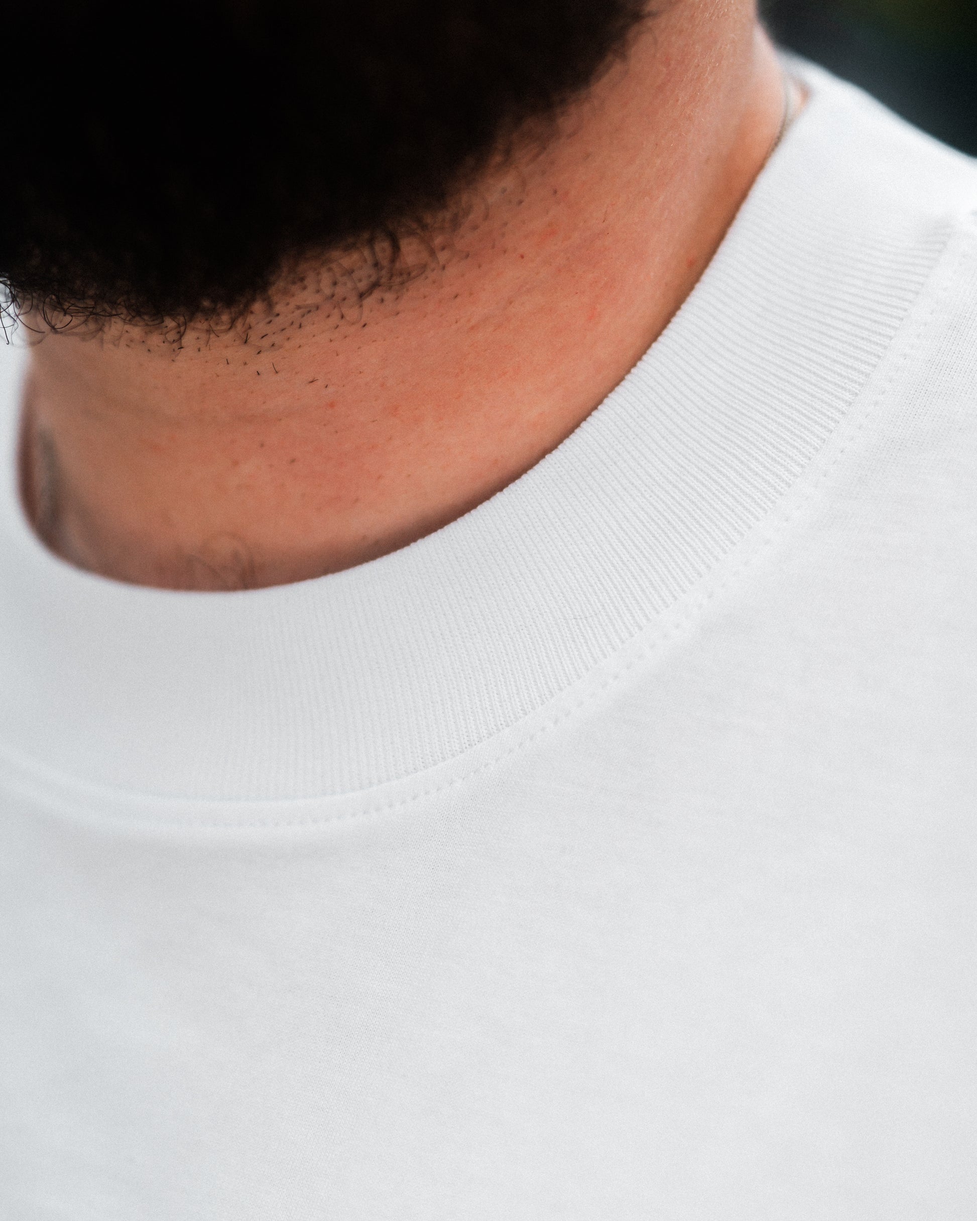 WAFFEL HERZ STICK T-SHIRT WEIß