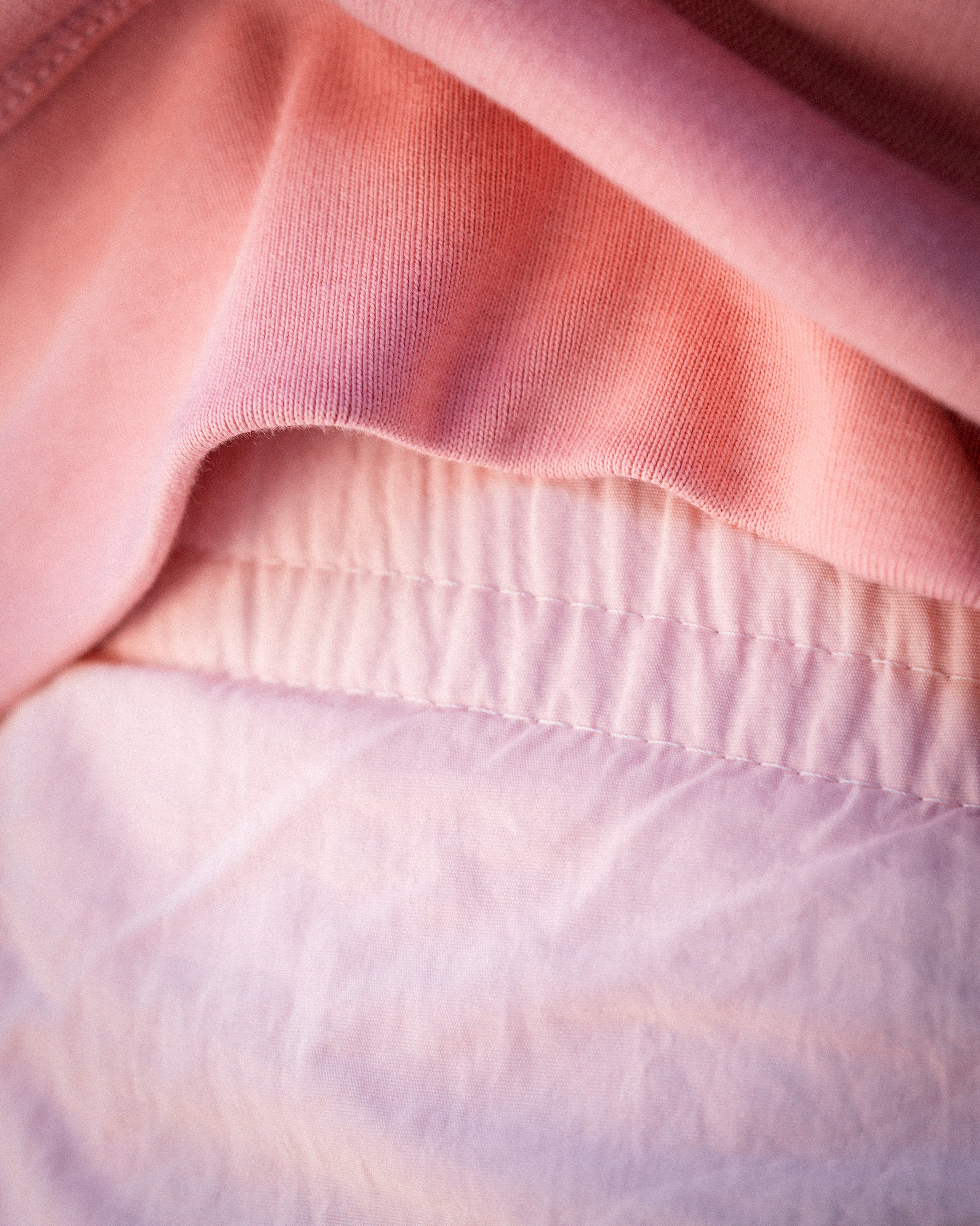 WAFFEL BUBBLE SHORTS ROSA